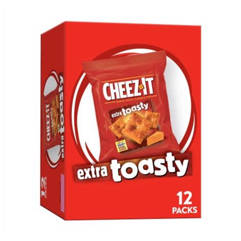 Cheez-It Extra Toasty Cheese Crackers, 12.0 oz - QFC