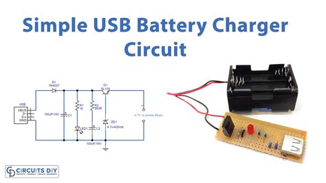 Simple 12 Volt Battery Charger Circuit Diagram