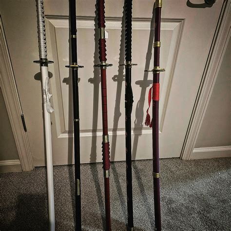 Got Zoro Swords. Can't wait to display them! : r/OnePiece