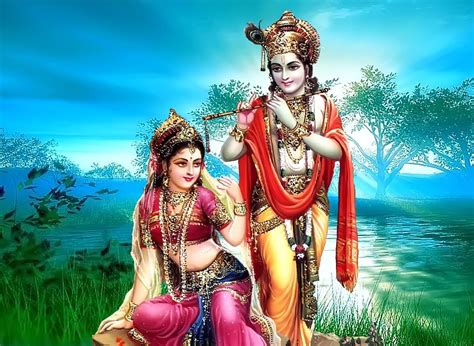 🔥 [50+] Lord Krishna and Radha Wallpapers | WallpaperSafari