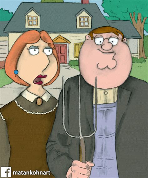 family guy- american gothic by matan30 on DeviantArt