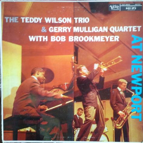 TEDDY WILSON The Teddy Wilson Trio & Gerry Mulligan Quartet With Bob ...