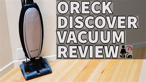 ORECK DISCOVER UPRIGHT VACUUM REVIEW - YouTube