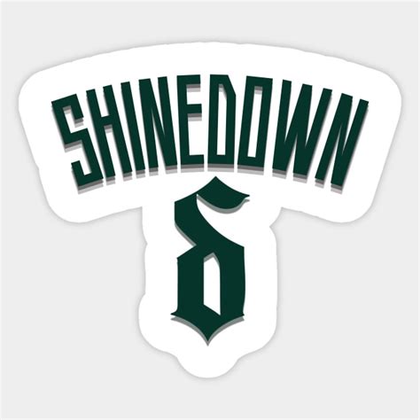 Shinedown vintage logo - Shinedown - Sticker | TeePublic