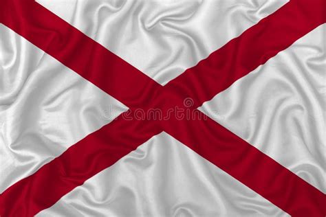 Alabama state flag stock illustration. Illustration of patriotic - 178362118