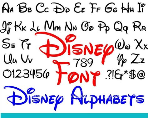 Disney font svg Walt Disney font svg Disney font Ttf Disney | Etsy | Disney alphabet, Disney ...