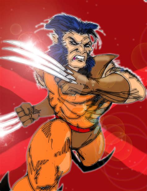 WOLVERINE THE BERSERKER poster lens flare by 19740821 on DeviantArt