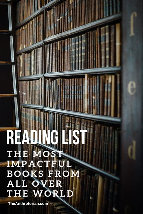 The World's Most Impactful Books To Add To Your Reading List — The ...