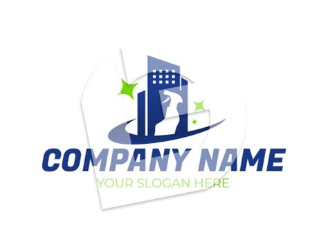 Commercial & Office Cleaning Logo - Logo Forge | Design Your Own Logo