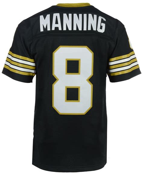 Mitchell & Ness Synthetic Men's Archie Manning New Orleans Saints Replica Throwback Jersey in ...