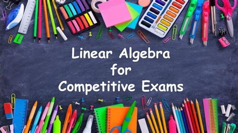 23095_Linear Algebra for Competitive Exams - SAC