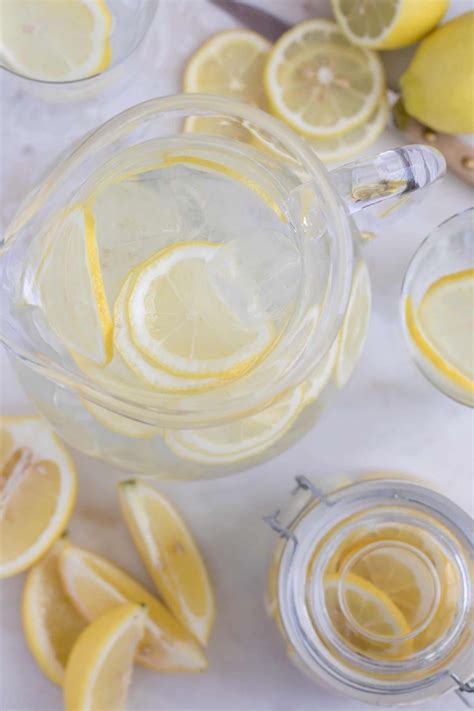 Lemon Water - The Harvest Kitchen