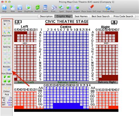 Landmark Theater Seating Chart With Seat Numbers – Two Birds Home