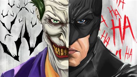 Joker And Batman Wallpaper,HD Superheroes Wallpapers,4k Wallpapers,Images,Backgrounds,Photos and ...