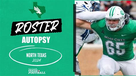 North Texas 2024 Roster Autopsy: Platoon change in Denton means new ...