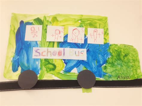 School Bus Art – Back to School Theme | Preschool Play