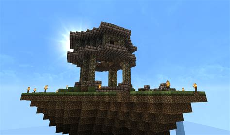 Minecraft Building Ideas: Floating island