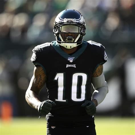 Eagles' DeSean Jackson Undergoing Tests on Abdominal Injury After Exit vs. Bears | News, Scores ...