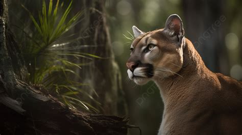 Cougar Background, Wildcat Wallpaper, Florida Panther Picture ...