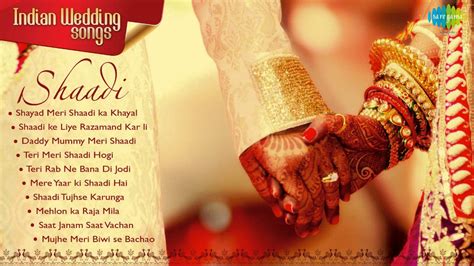 Hindi Wedding Songs List