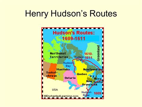 Hudson Exploration Route