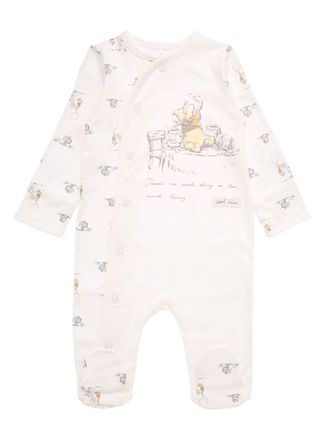 SKU: SS16 BE C'ROBIN Sleepsuit:Cream | Baby outfits newborn, Disney baby clothes, Baby boy outfits