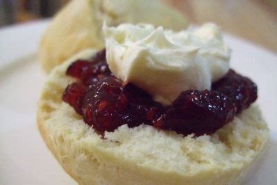 Scones, with clotted cream and jam, and an bottomless pot of tea Raspberri Cupcakes Basic Scones ...