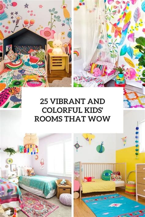 25 Vibrant And Colorful Kids’ Rooms That Wow - DigsDigs