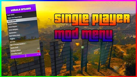 HOW TO GET MENYOO SINGLE PLAYER MOD MENU! (GTA 5 STORY MODE MENU!) - YouTube