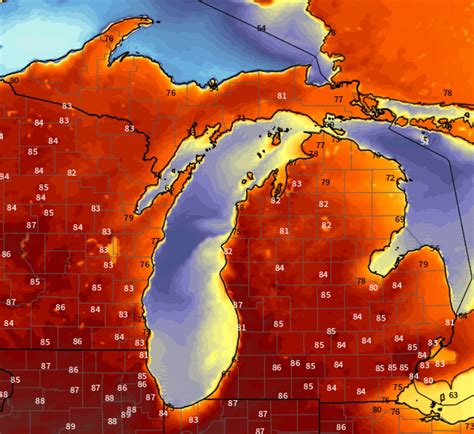 Michigan’s weekend forecast: An area of thunderstorms, the northeast ...