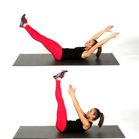 Toe-Touch Crunch | No Space, No Equipment, No Problem: Our 20-Minute ...