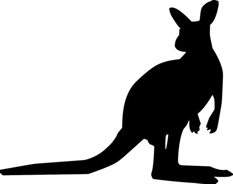 SVG > animal kangaroo - Free SVG Image & Icon. | SVG Silh