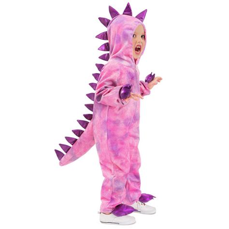 Dinosaur Pink T-Rex Kids Cosplay Costume | Costume Party World