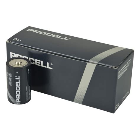 Duracell Procell D -10 Pack - Batteries - Lamps & Lights - Home & Lighting