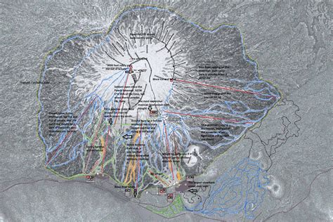 Mt Bachelor Trail Map – Map Of The Usa With State Names