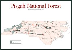 Pisgah National Forest Map