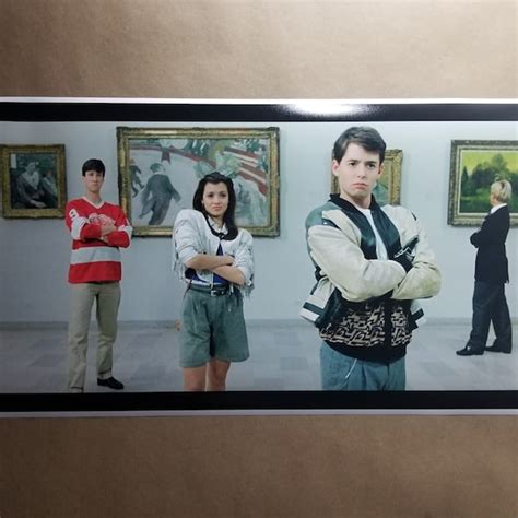 Ferris Bueller Museum Scene Poster - Etsy