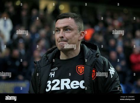 Leeds United manager Paul Heckingbottom Stock Photo - Alamy