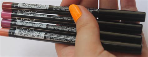 The Dark Side of Beauty: Review: NYX Lip Pencils