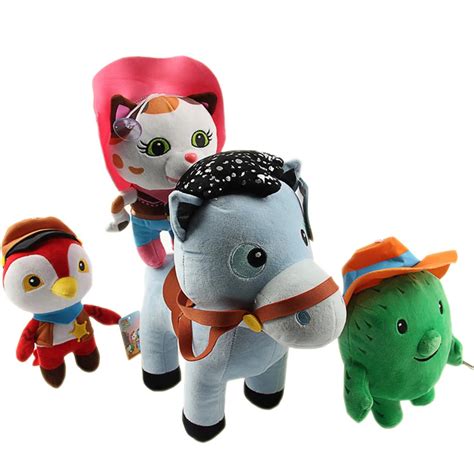 25cm Sheriff Callie Plush Cartoon Movie Sheriff Callie's Wild West Cowboy Callie Cat Doll Soft ...