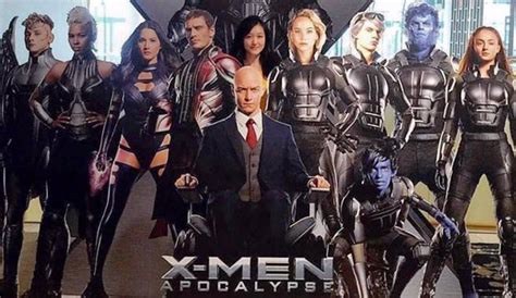 X-Men: Apocalypse Cast Featured In Theater Standee