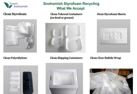 Recycle Styrofoam – Green Snohomish