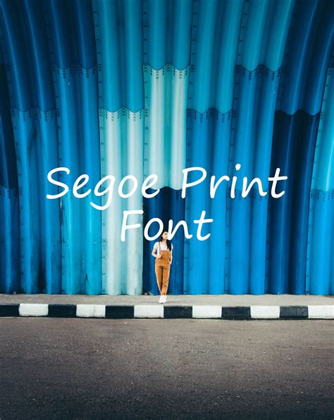 Segoe Print Font Free Download