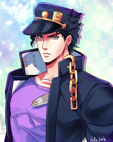 Jotaro Kujo by Felielle on DeviantArt