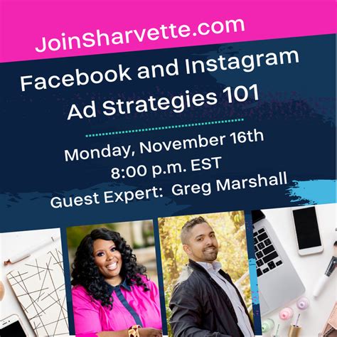 Facebook and Instagram Ads 101 - Mitchell Productions and Sharvette ...