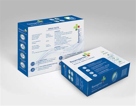 medical box packaging design | Behance