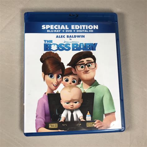 Boss Baby Blu-Ray / DVD with digital content