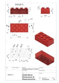 What are the dimensions of a LEGO brick? | Lego dimensions, Lego brick ...