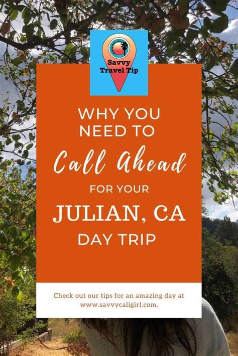 A Simple Julian CA Day Trip Itinerary