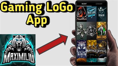 Best gaming logo maker app for android | Gaming logo app - YouTube